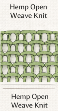 Hemp Open Weave Knits