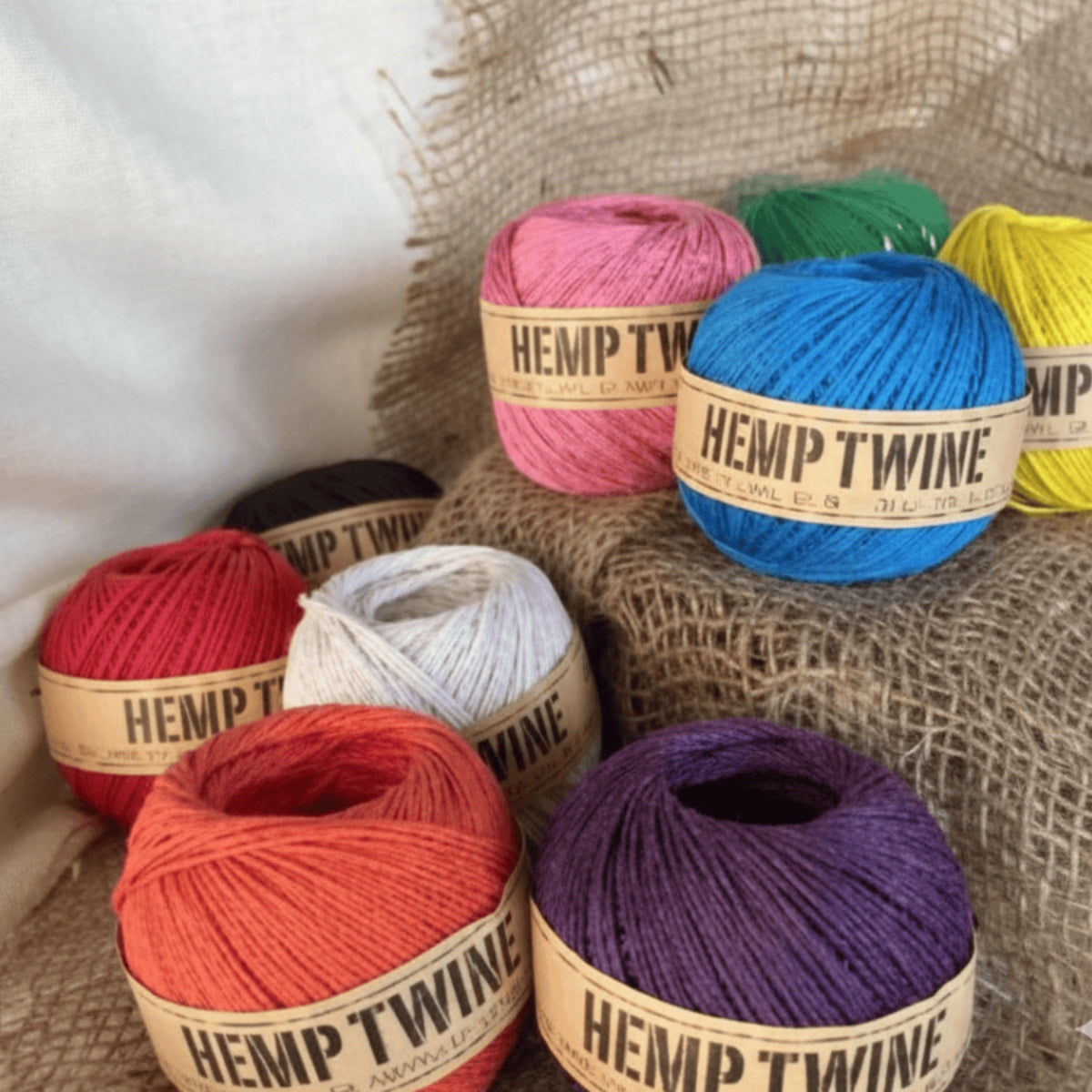 Natural Hemp Twine Cord – 130 Meters (430 Ft), 1mm Thick, For Crafts, Macrame, Friendship Bands