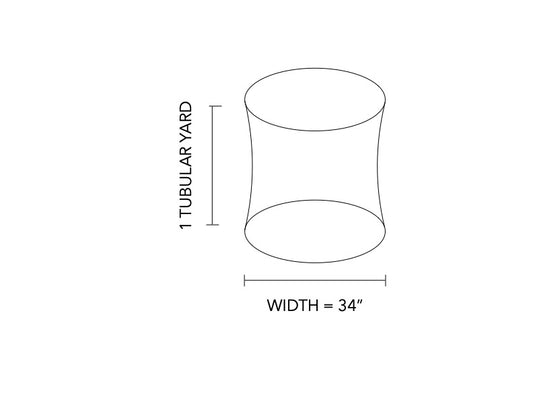 ORDER#: CA-K2 55% Hemp, 45% Organic Cotton Jersey - Weight: 5 oz. Width: 34" Tube