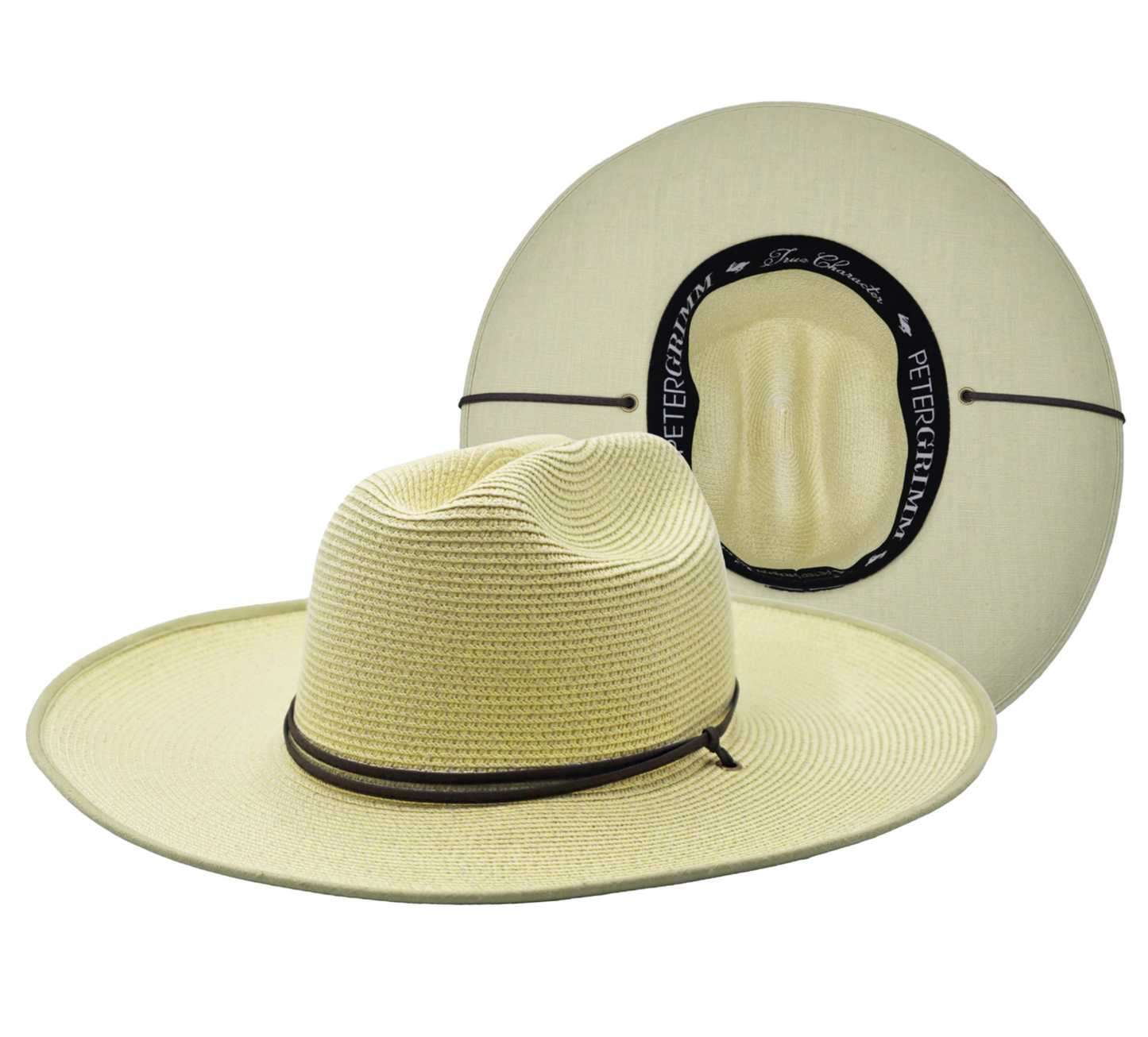 Hemp Toyo Straw Beach Hat