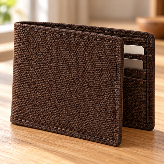 ORDER#: CT-C18-BRN 100% Hemp Canvas, Brown - Weight: 16.5 oz. Width: 58"