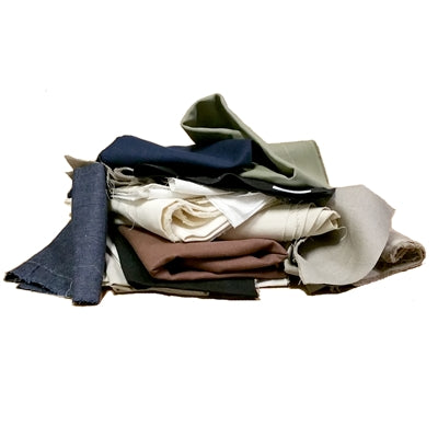 ORDER#: SCRAP-W Woven hemp scraps