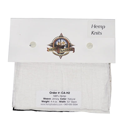 ORDER#: SPL-K Hemp Fabric Swatch Book, Knits