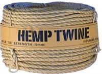 ORDER#: TWINE-5MM 100% Hemp Twine, 5mm