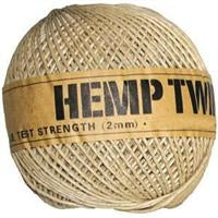 ORDER#: TWINEBALL-2MM 100% Hemp Twine, 2mm