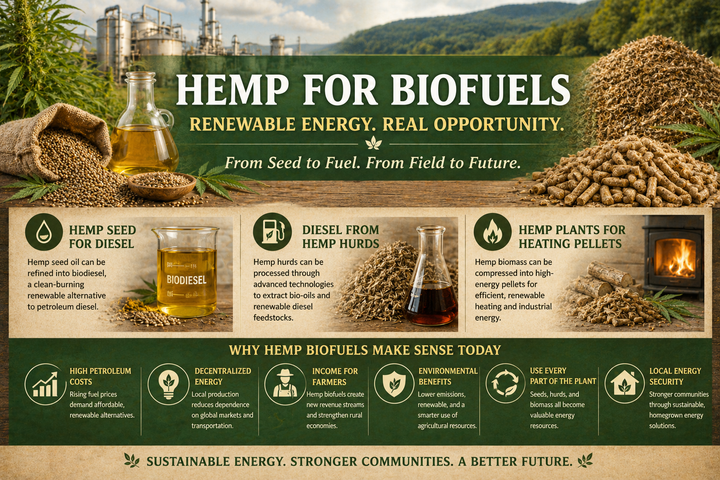 Hemp for Biofuels: A Renewable Energy Opportunity for Farmers and Industry