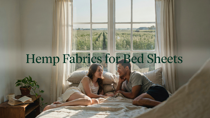 Hemp Bed Sheets: The Natural Choice for a Better Night's Sleep