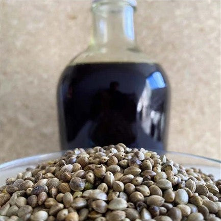 Hemp Seed Oil and Protein Powder