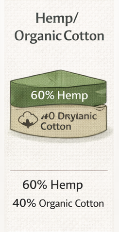 Hemp/Organic Cotton
