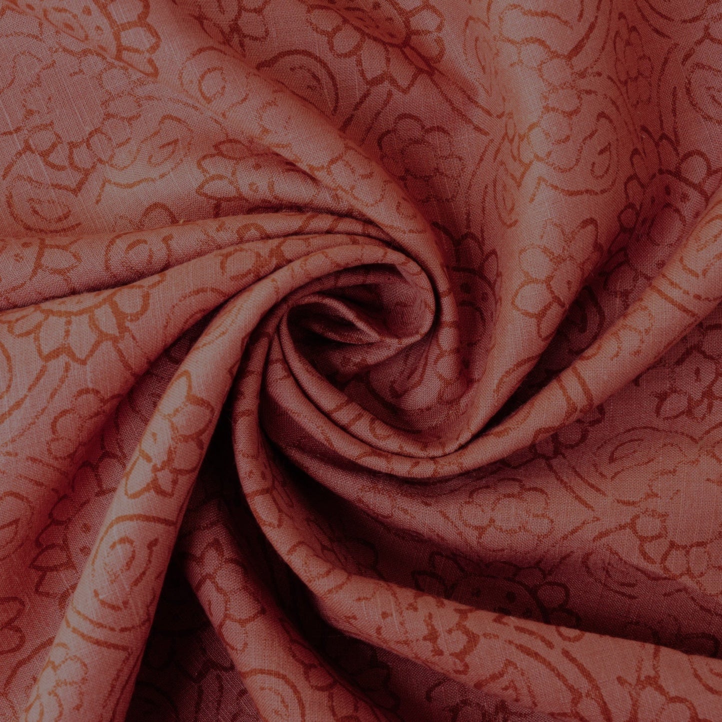 ORDER#: 12: 4 in. X 4 in. Single Swatch Sample - Rouge/Paprika Hemp/Silk