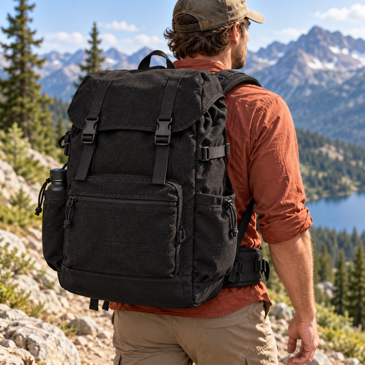 ORDER#: CT-C18-BLK 100% Hemp Canvas, Black - Weight: 16.5 oz. Width: 58"