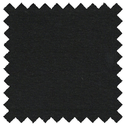 53% Hemp, 43% Organic Cotton, 4% Lycra Jersey Fabric in Color Black