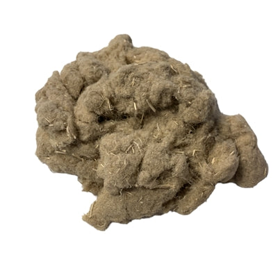 ORDER#: F-S2 100% American Hemp Short  Fiber 0.5"