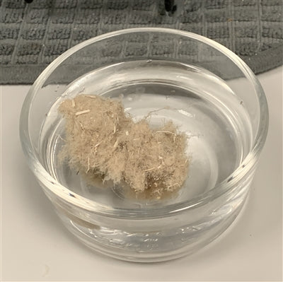 ORDER#: F-S2 100% American Hemp Short  Fiber 0.5"
