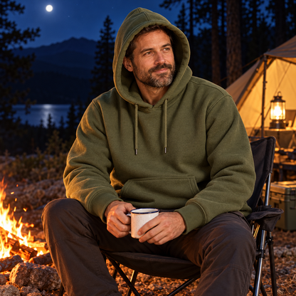 ORDER#: CA-FL4-WASHED 55% Hemp, 45% Organic Cotton Fleece-WASHED - Weight: 13 oz. Width: 66"