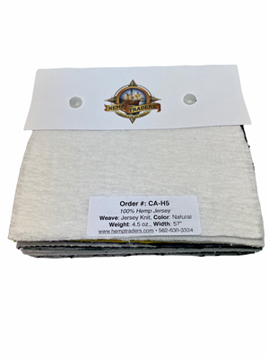 ORDER#: SPL-K Hemp Fabric Swatch Book, Knits