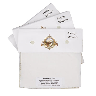 ORDER#: SPL-W Hemp Fabric Swatch Book, Wovens