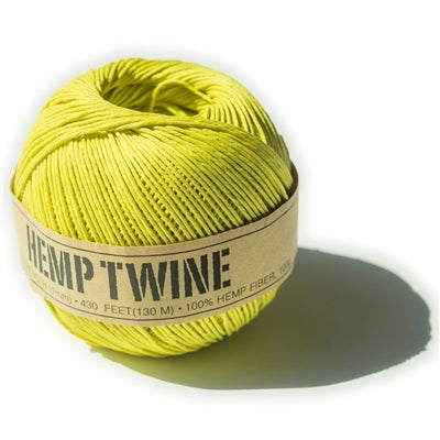 ORDER#: TWINEBALL-1MM-DYED 100% Hemp Twine, 1mm, Dyed