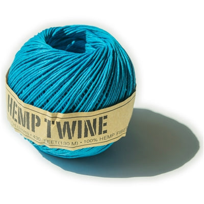 ORDER#: TWINEBALL-1MM-DYED 100% Hemp Twine, 1mm, Dyed