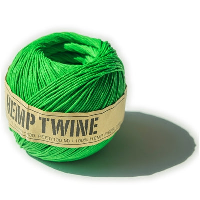 ORDER#: TWINEBALL-1MM-DYED 100% Hemp Twine, 1mm, Dyed