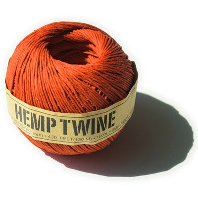 ORDER#: TWINEBALL-1MM-DYED 100% Hemp Twine, 1mm, Dyed