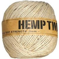 ORDER#: TWINEBALL-3MM 100% Hemp Twine, 3mm