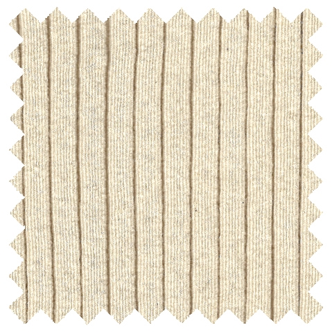 Natural Bamboo Rib Knit Fabric